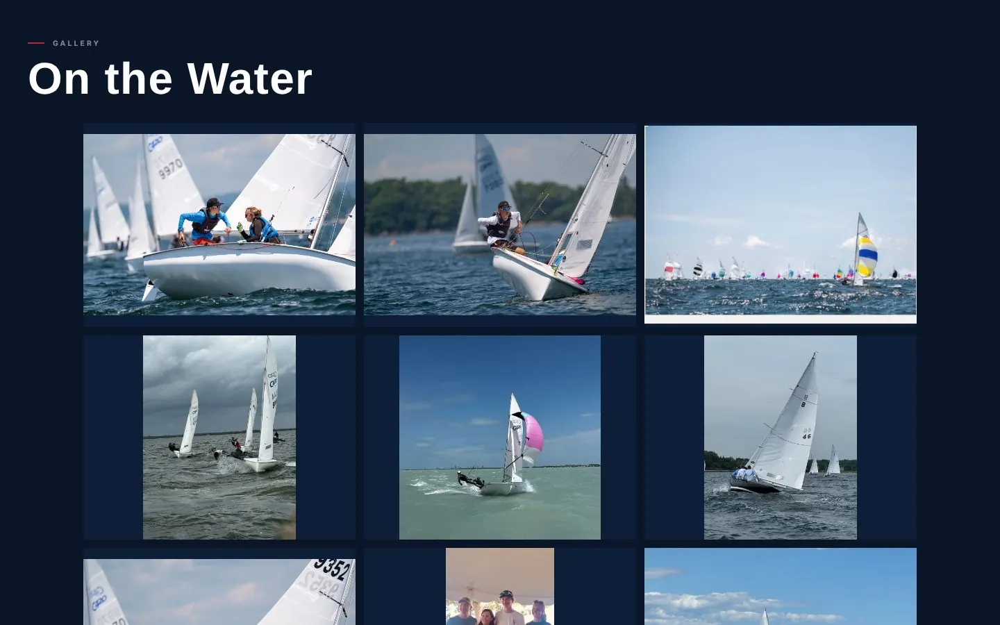 On the water — gallery