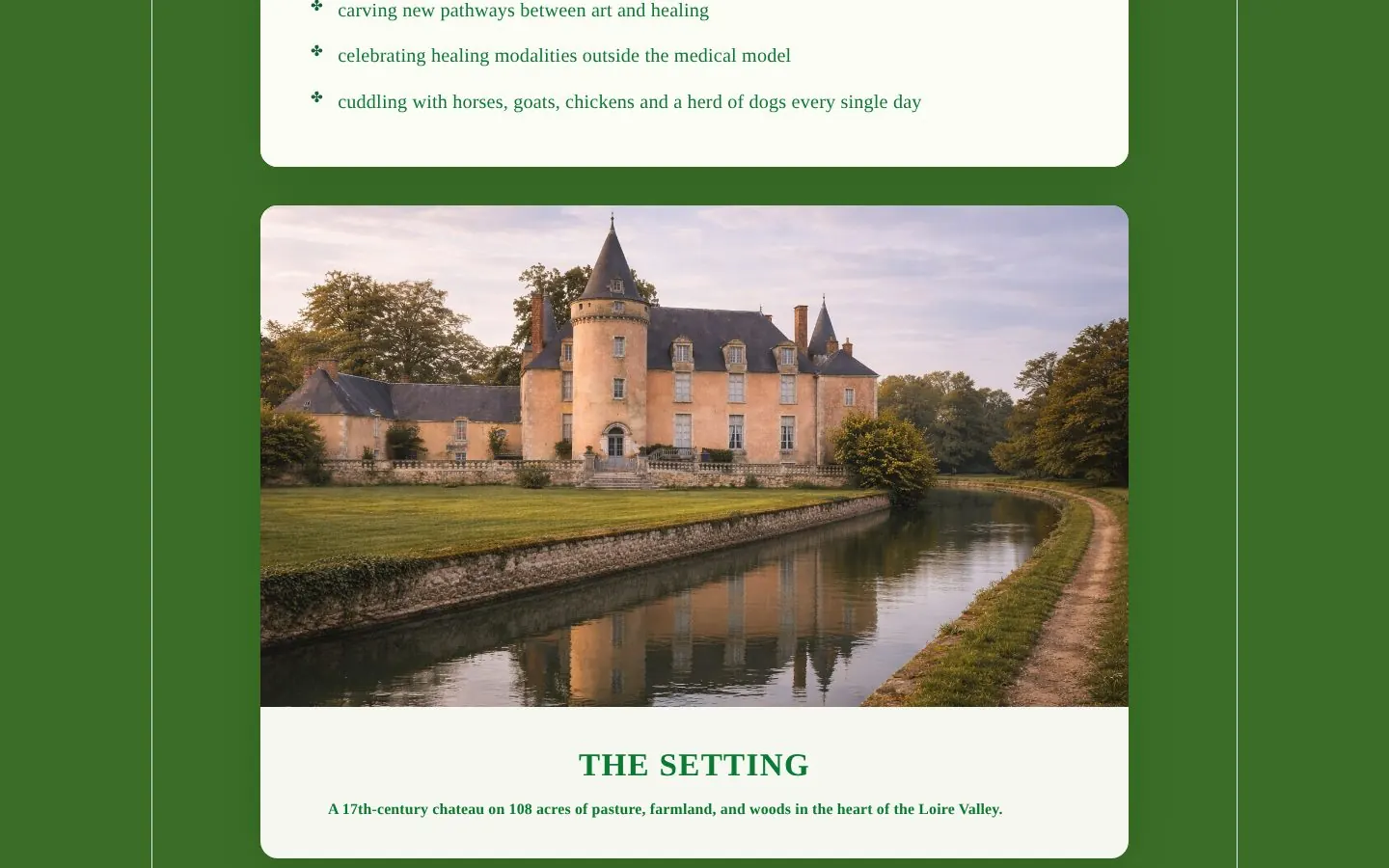 The setting
